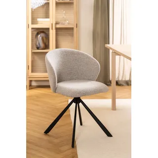 VCM Esszimmerstuhl Pippa Polyester beige 2er Set