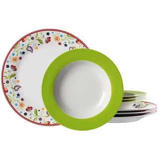 Flirt by R&B Doppio Tafelservice 8-tlg. mehrfarbig floral