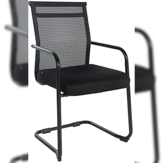 CLP Schwingstuhl Polyester schwarz