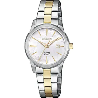 Citizen Elegance Quarz Edelstahl 28 mm EU6074-51D