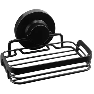 CORNAT Seifenhalter 3 in 1 - Stabiler Gitterkorb - 3 verschiedene Befestigungsoptionen