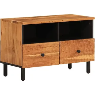 vidaXL TV-Schrank 70x33x46 cm Massivholz Akazie - Braun