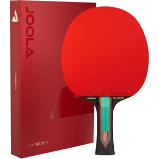 JOOLA Tischtennisschläger RED Carbon Pro/Control/X – Carbon Tischtennisschläger mit Magnetbox