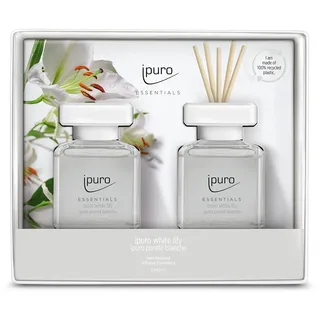 ipuro Raumduft ESSENTIALS white lily blumig 50,0 ml, 2 St.