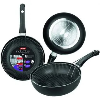 Ibili 666314 Kochtopf, Edelstahl, 14 cm Durchmesser, Induktionsherd-geeignet - Silber