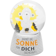 Sheepworld Traumkugel Motiv Sonne | Schneekugel, Glas, Polyresin, Motivdruck | Geschenk | 47558