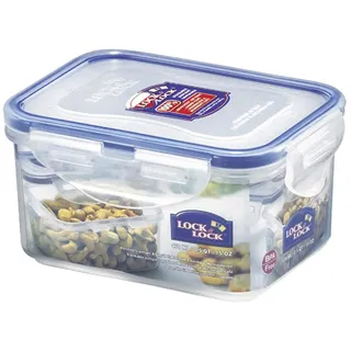 Lock & Lock Frischhaltedose rechteckig transparent 0,47 l 4-teilig
