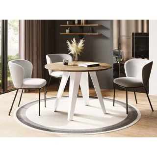 WFL GROUP Glory Ø 90 cm braun