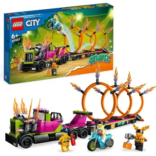 LEGO City Stunttruck mit Feuerreifen-Challenge