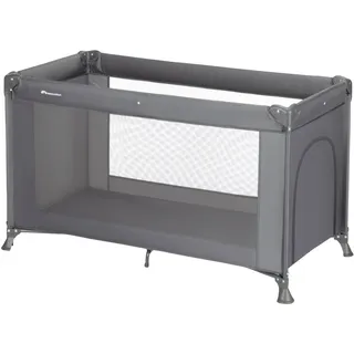 Bebeconfort Sweet Dreams, Reisebett, 0–3 Jahre (0–15 kg), Reisebett leicht für Babys, Große gepolsterte Matratze, Seitenfenster, Einfach Kompakt Klappbar, Mit Reisetasche, Mineral Graphite