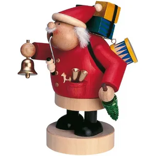 KWO Kunstgewerbe-Werkstätten Olbernhau GmbH KWO Olbernhau 21507 Räuchermännchen Weihnachtsmann, 18 cm