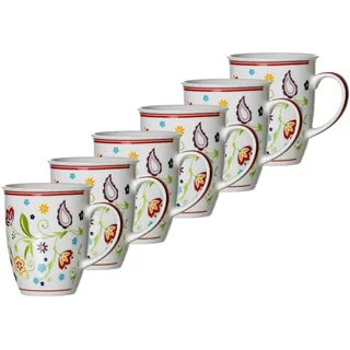 Ritzenhoff & Breker Kaffeebecher 0,32 l Mehrfarbig 6 St.