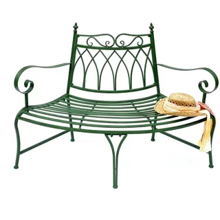 DanDiBo Ambiente Halbrund 140 x 60 x 94 cm Grün