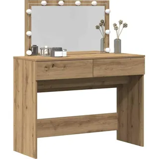 vidaXL Schminktisch Artisan-Eiche 100 x 40 x 120 cm Holzwerkstoff - Braun