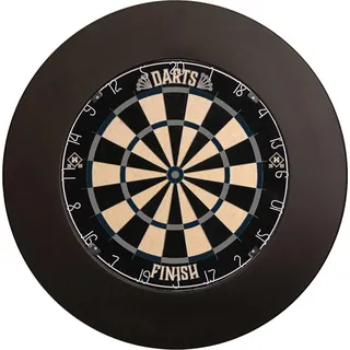 Home Deluxe Dartscheibe inkl. Surround GOOD DARTS I Surround Scheibe Dart Spielumrandung Dartscheibenumrandung Auffangring Dartboard