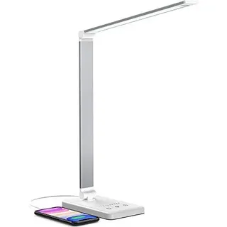 LED Dimmbare Tischlampe 5 Farbe 10 Helligkeitsstufen, Berührungssteuer