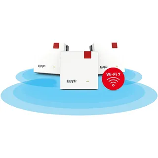 AVM FRITZ!Mesh Set 1700 3568 Mbps Grau/Rot/Weiß