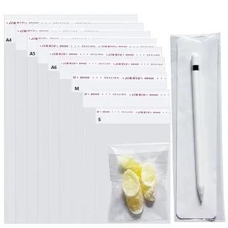 Flimflim Cellophantüten Klare mit Dichtungsband, passen A4 Größ 23x32cm 100pcs