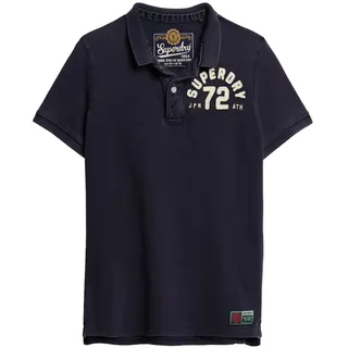 Superdry Poloshirt "Poloshirt Vintage Athletic Polo", marine
