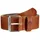 Singi Gürtel Leder 4 cm Braun 110