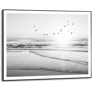 Reinders! Kunstdruck »Sonnenuntergang«, schwarz