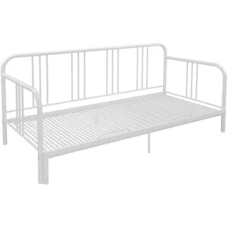 OTTO home »Trento Bett Bettgestell Bestseller Doppelbett Ausziehbett« Bestseller Gästebett Sofabett Schlafzimmer, Daybett mit Ausziefunktion im Landhausdesign weiß,