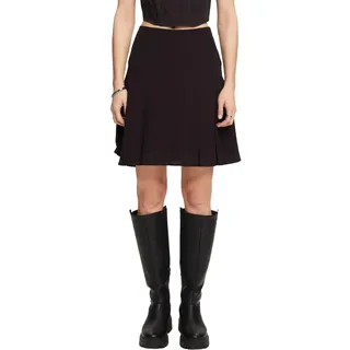 ESPRIT Damen 024ee1d313 Rock, 001/Black, 38