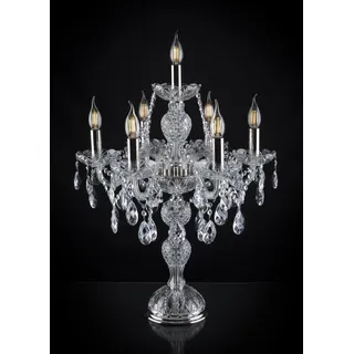 Kristall-Tischlampe Elite Bohemia