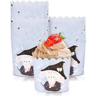 100 Stück Muffinförmchen Papier, Niedlich Mini Muffins Papierförmchen Farbenfrohe Cupcake Förmchen Muffinform Papier Muffin Förmchen Ideal für Hochzeit Partys Geburtstage