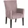 Armlehnstuhl Polyester rosa