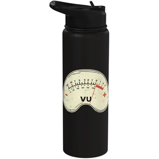 Vu-Meter Decibel Audio Technician Engineer Sound-Engineer Stainless Steel Insulated Water Bottle