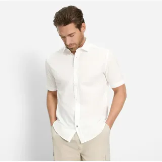 OLYMP Kurzarmhemd »OLYMP Hemd Casual«, weiß