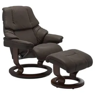 Stressless Relaxsesselset , Braun, Dunkelbraun , Holz, Leder , Echtleder , Rindleder , Buche , Schichtholz , 79x98-108x75 cm , Lederauswahl, Stoffauswahl , Wohnzimmer, Sessel, Ledersessel