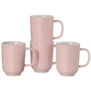 Ritzenhoff & Breker Kaffeebecher Jasper 0,285 l Rosa 4 St.
