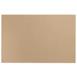 Exacompta OfficeByMe 60602D Schreibunterlage aus Hartpappe, kompatibel mit optischen und Lasermäusen, große Länge und kurze Tiefe, 57,5 x 37,5 cm, Beige, 8 Stück