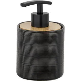 Schöner Wohnen Seifenspender Zena Keramik strukturierte Oberfläche ca. 400 ml