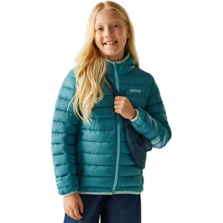 Regatta Kinder Hooded Marizion gesteppt Jacke Wasser abweisend isoliert Winter Mantel