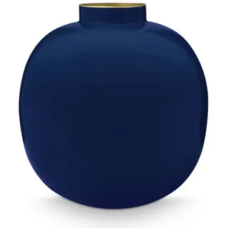 Pip Studio Vase aus Metall 23cm Blau