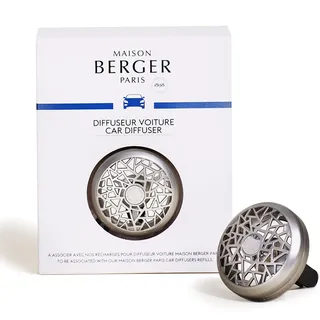 Maison Berger Lampe Berger Autoduft Graphic Nickel mat