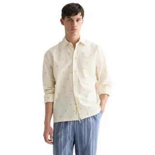 Scotch & Soda 182217 Relaxed Fit Langarmhemd - Cactus Ditsy Eggnog - L