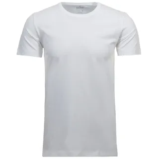 T-Shirt RAGMAN "Set:", Herren, Gr. L, weiß, Jersey, Baumwolle, slim fit, Rundhals, Shirts T-Shirt