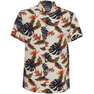 Blend Blusenshirt »Hawaiihemd BHGawai«, gelb