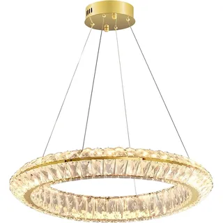 Hängende Deckenlampe Toolight App1768-Cp Gold 60Cm - Gold