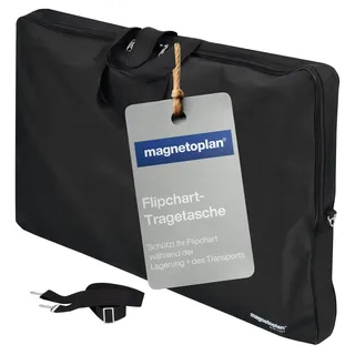 Magnetoplan Flipchart-Tragetasche 1150 x 750 x 80 mm Schwarz