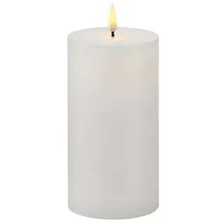LED-Echtwachskerzen Sille Exclusive Sirius weiß, 15 cm