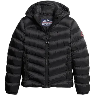 Superdry Fuji Steppjacke - Black - XL