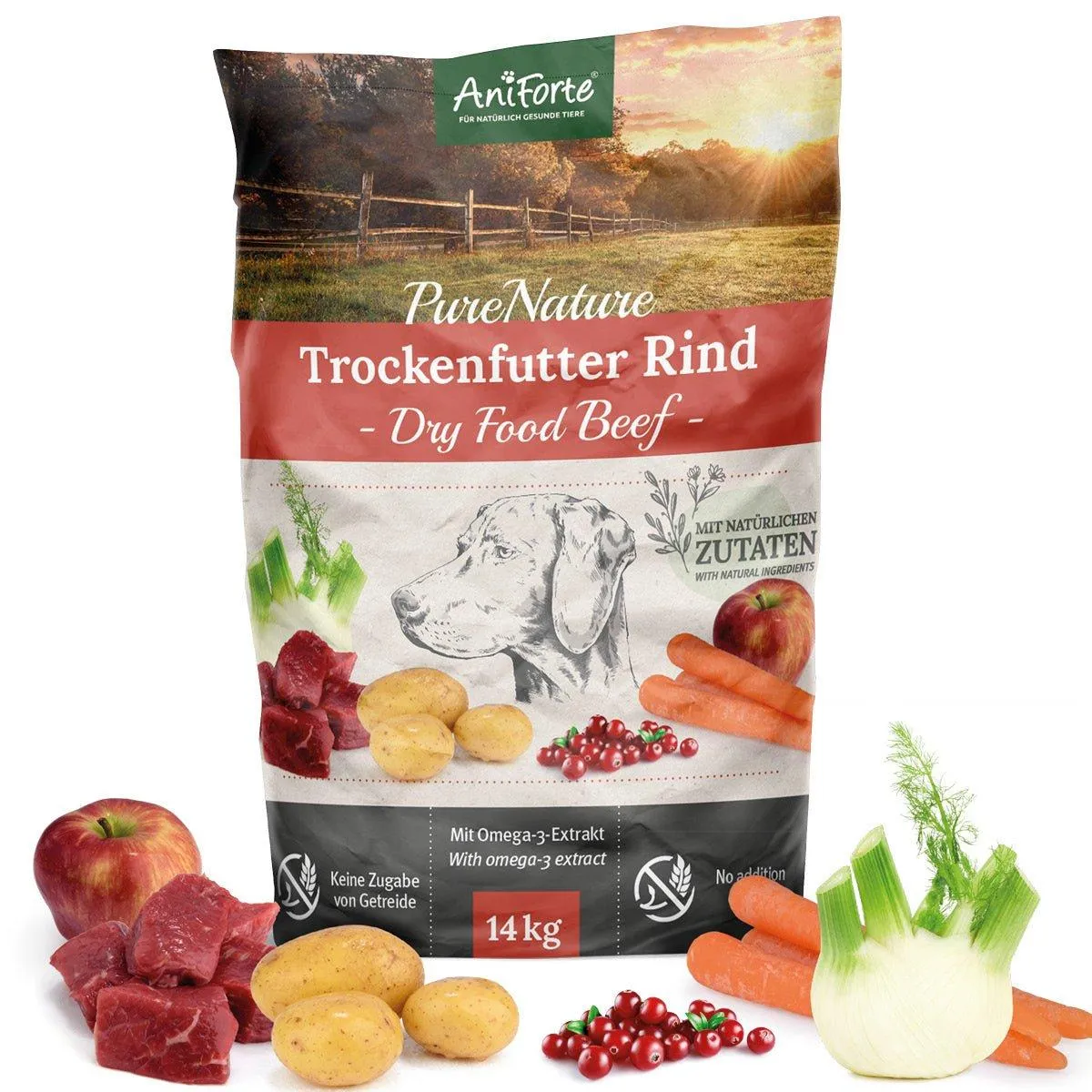 Bild von Trockenfutter Rind 14 kg