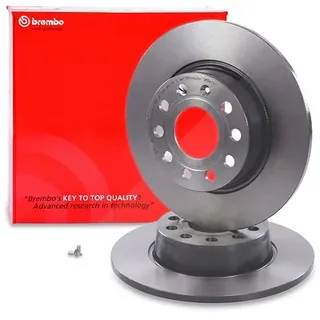 Brembo Bremsscheibe 08b41311 hinten, voll, 1 Stück