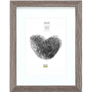 Deknudt S66KH3 P1 20x30 Holz grau eiche mit Passepartout