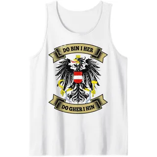 Österreich Adler Wappen Fahne Flagge Geschenk Österreich Tank Top